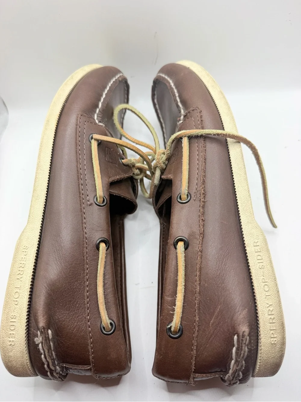 Sperry brown leather